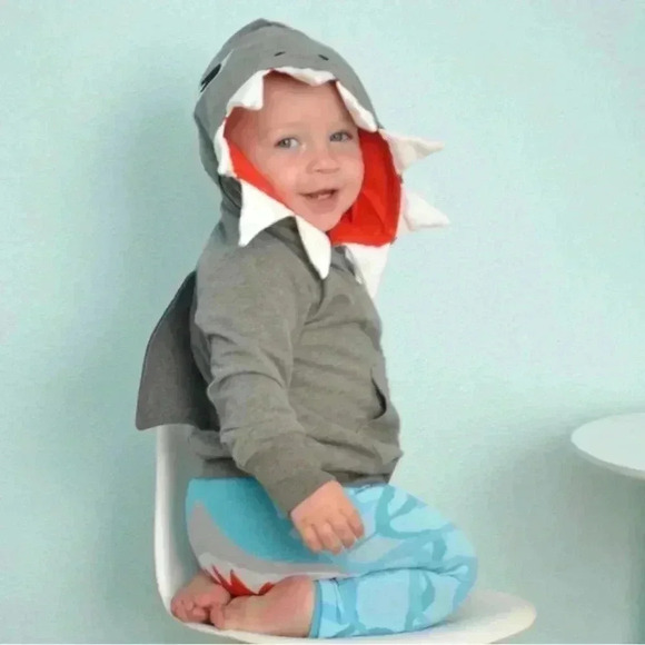 Doodle Pants Shark 3D Hoodie Toddler size 18 Months - Picture 7 of 7